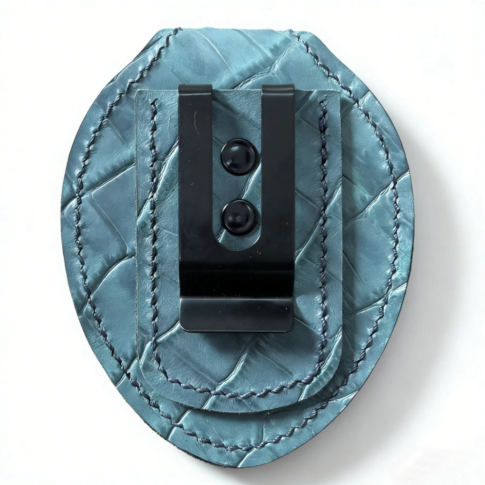 Police badge holder black-BH09