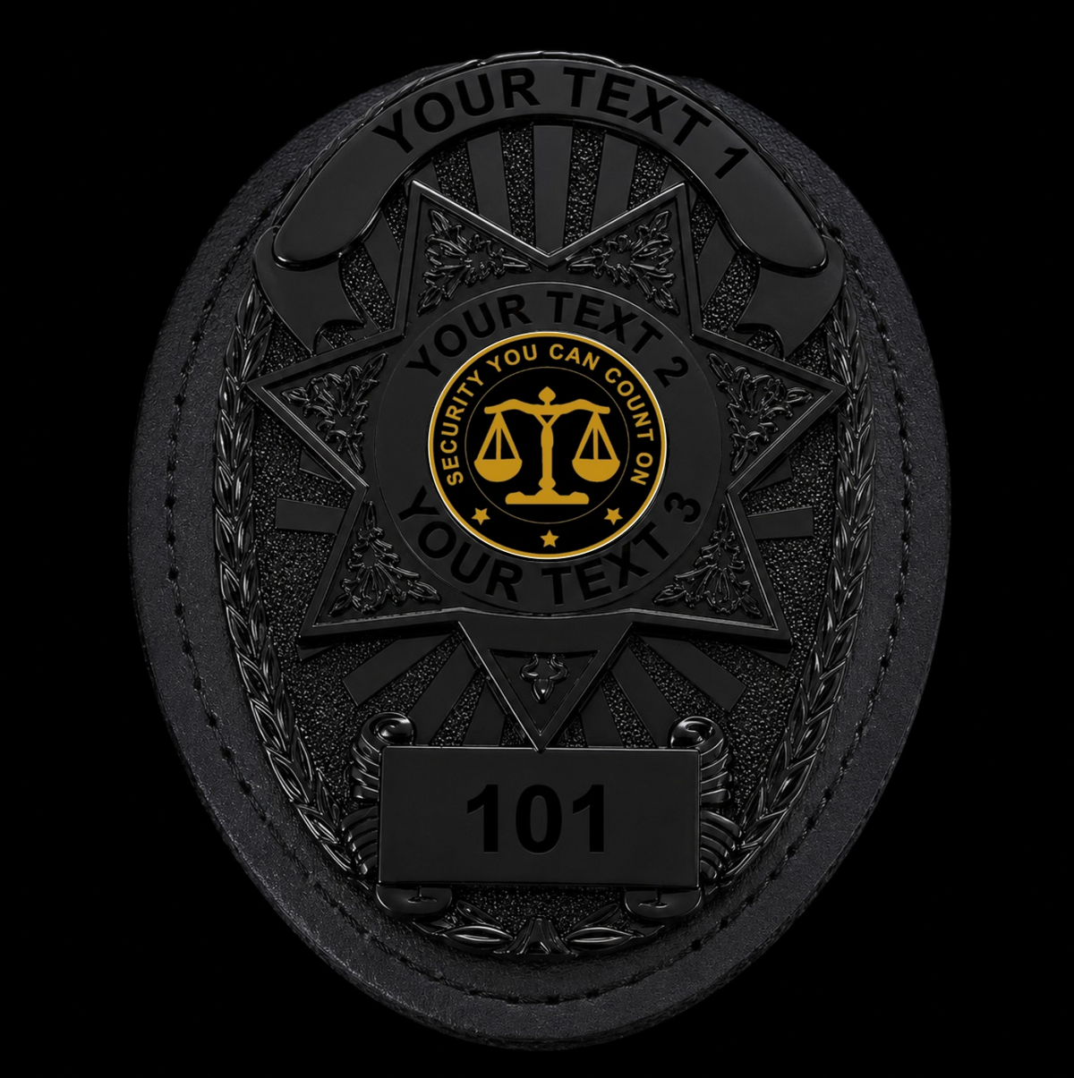 Customizable Badge BA10