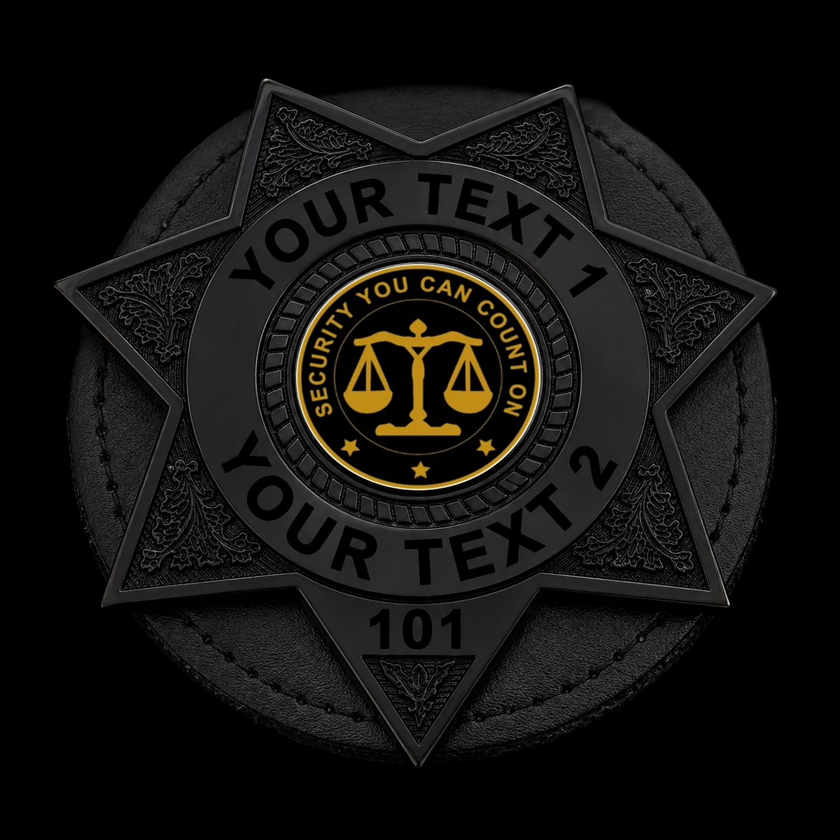Customizable Badge BA24