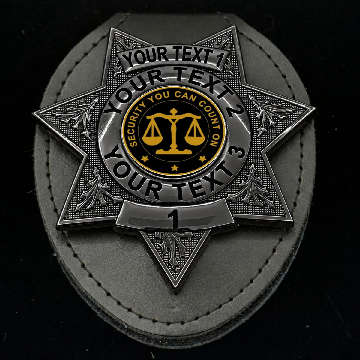 Customizable Badge BA35