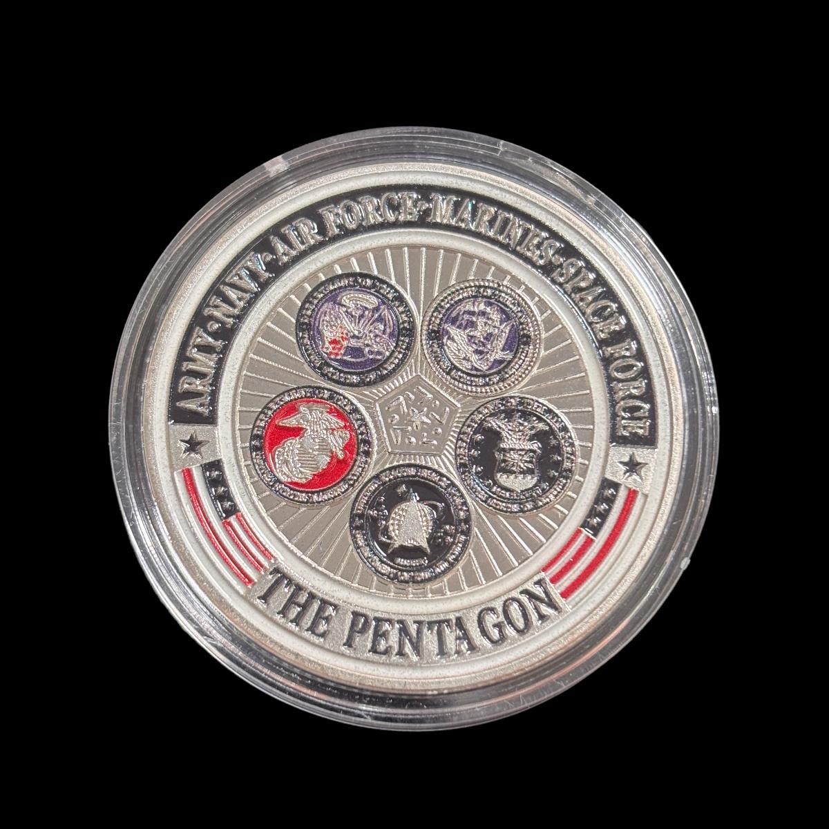 Moneda de desafío del Departamento de Defensa del Pentágono de EE. UU.
