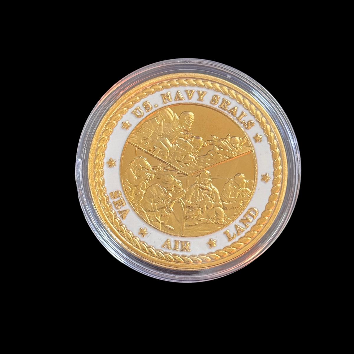 Moneda de desafío del Comando de Guerra Naval Especial de los Estados Unidos