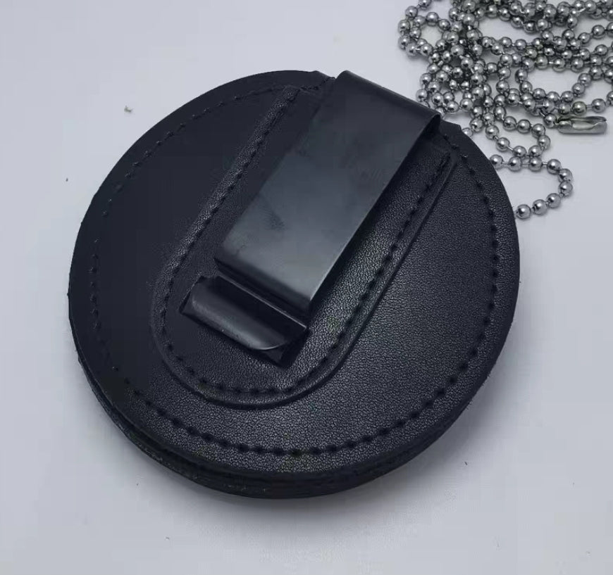 Police Badge Holder Heptagonal Badge Holder AH-2