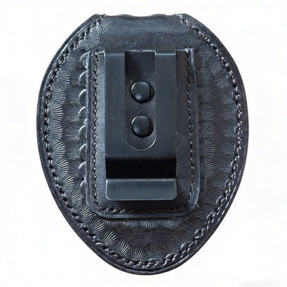 Police badge holder black-BH01