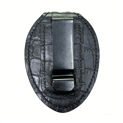 Police badge holder black-BH13