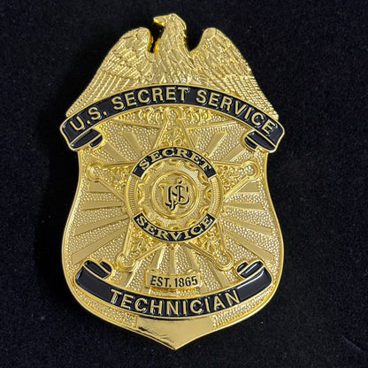 USSS US Secret Service Techniker ABZEICHEN Replika Filmrequisiten