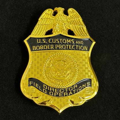 US CBP DFO Director Field Operations Badge Replica Movie Props