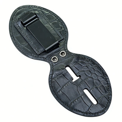Police badge holder black-BH13