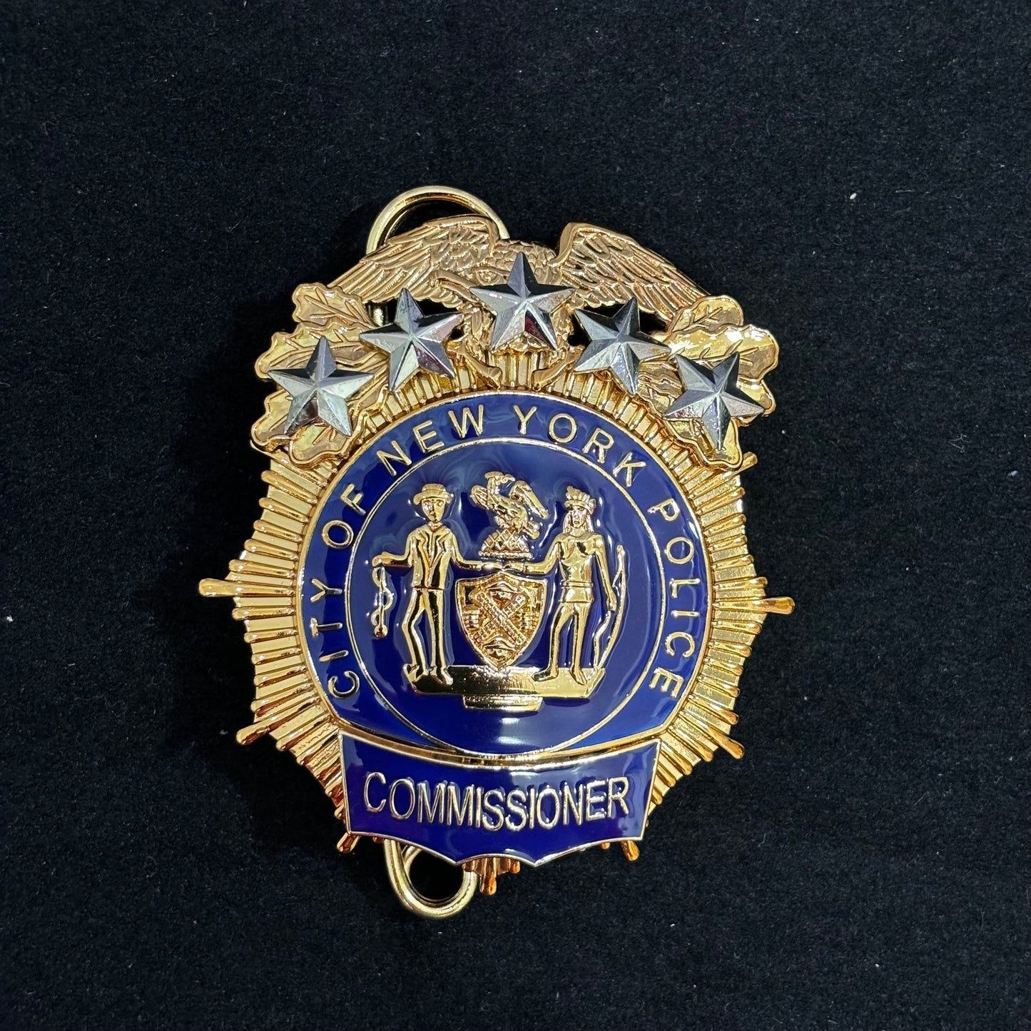 NYPD New York Polizeiabzeichen Replik, Filmrequisiten, 5 Sterne