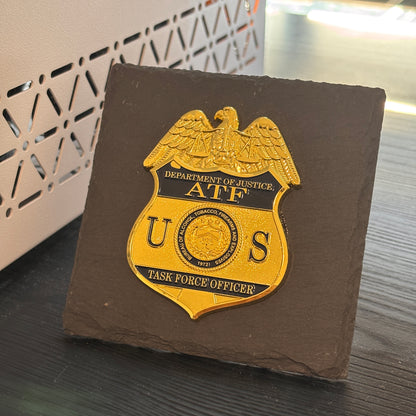 ATF task force officer badge Plaques Law Enforcement Award & Recognition Collectible gifts retirement memorial