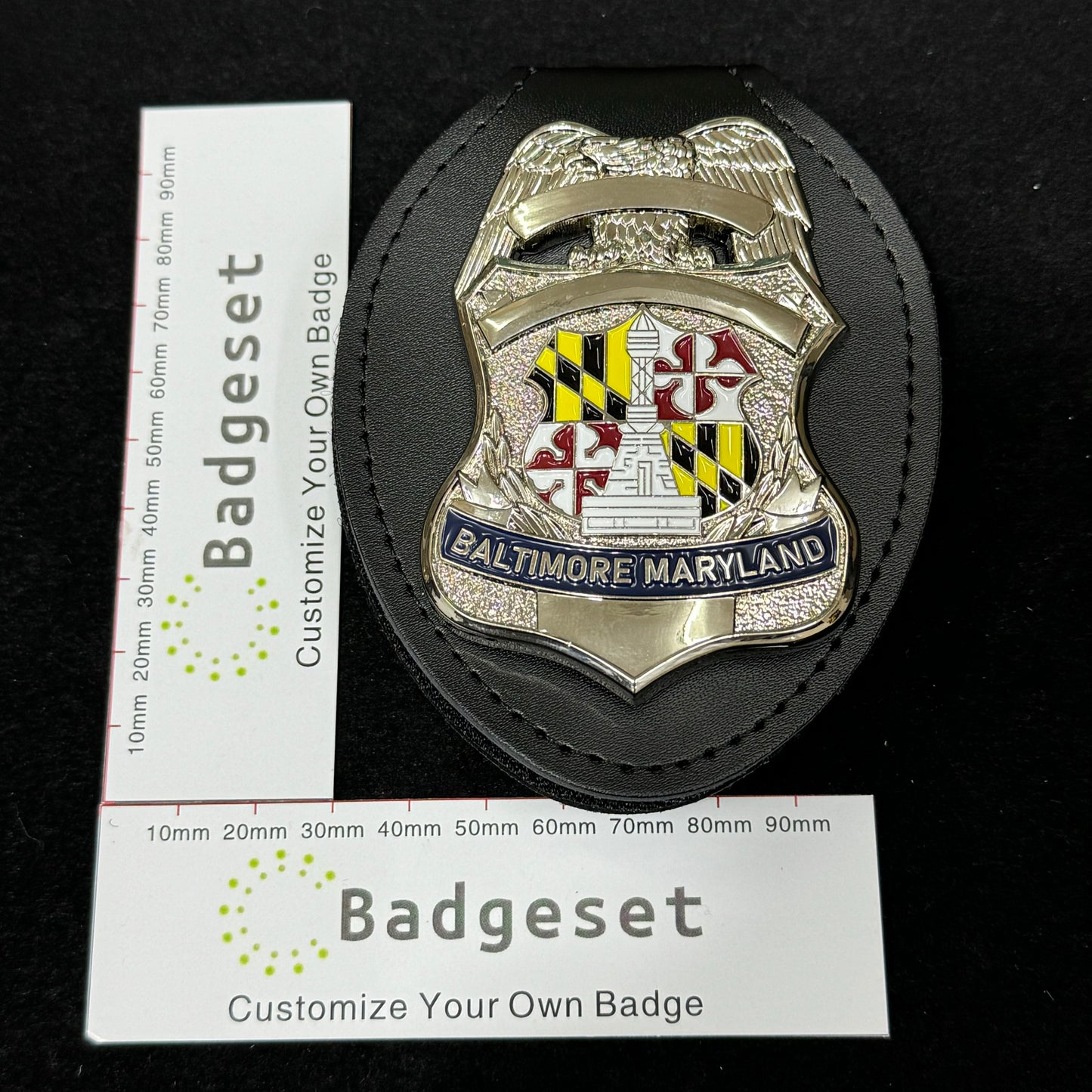Baltimore Maryland Réplicas Personalizables de Insignias de Películas