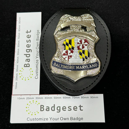 Baltimore Maryland Réplicas Personalizables de Insignias de Películas