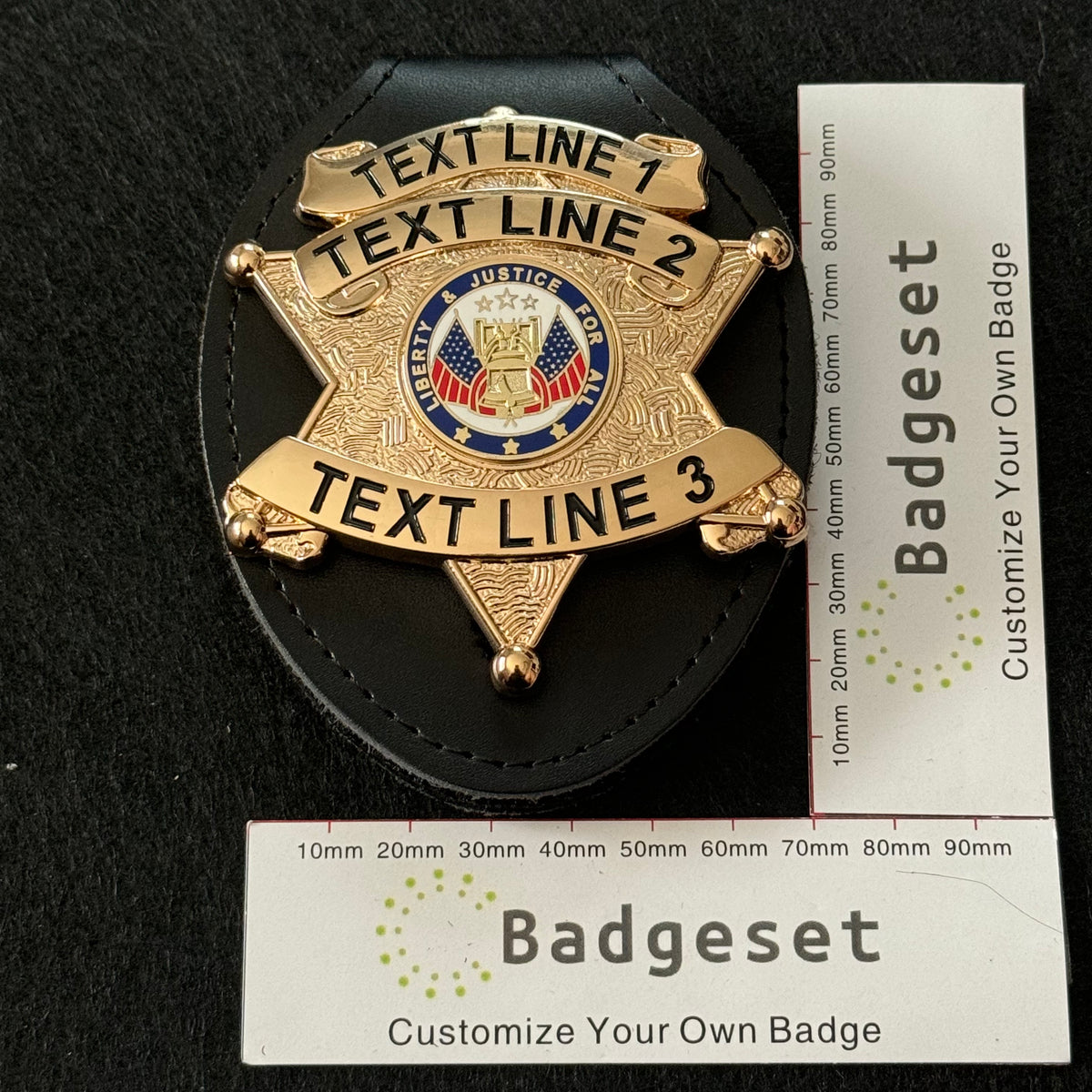 Customizable Badge BA48