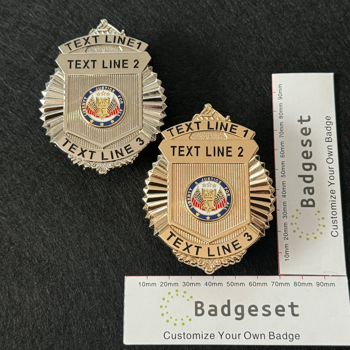Customizable Badge BA47