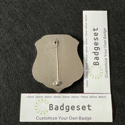 ASFC-CBSA Canada Retired Badge Customize Number Movie props