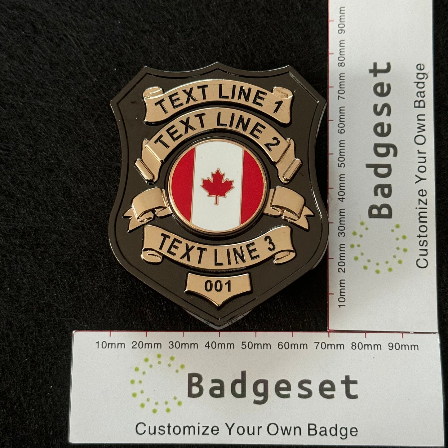 Customizable Badge BA54