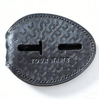 Police badge holder black-BH01