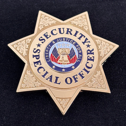 Liberty &amp; Justice For All Security Special Officer Badge Replik, Filmrequisiten