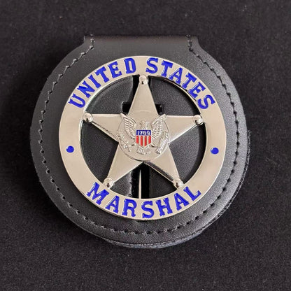 US Marshal Abzeichen Replika Filmrequisiten