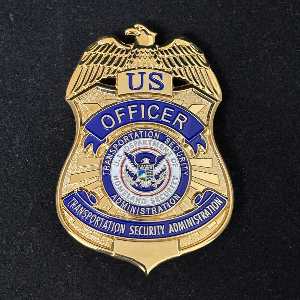 Abzeichen eines Offiziers der US Transportation Security Administration