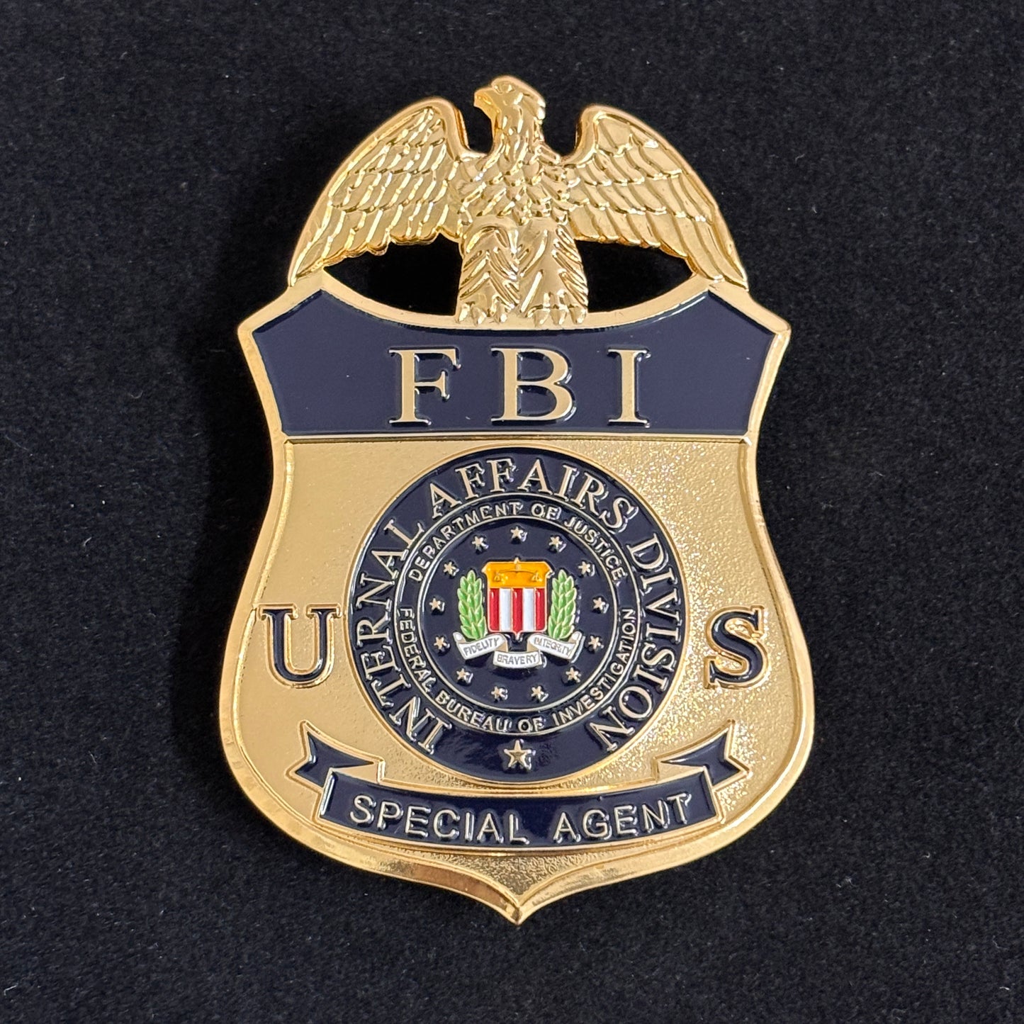 US FBI Abteilung für innere Angelegenheiten Special Agent Badge Replik Filmrequisiten