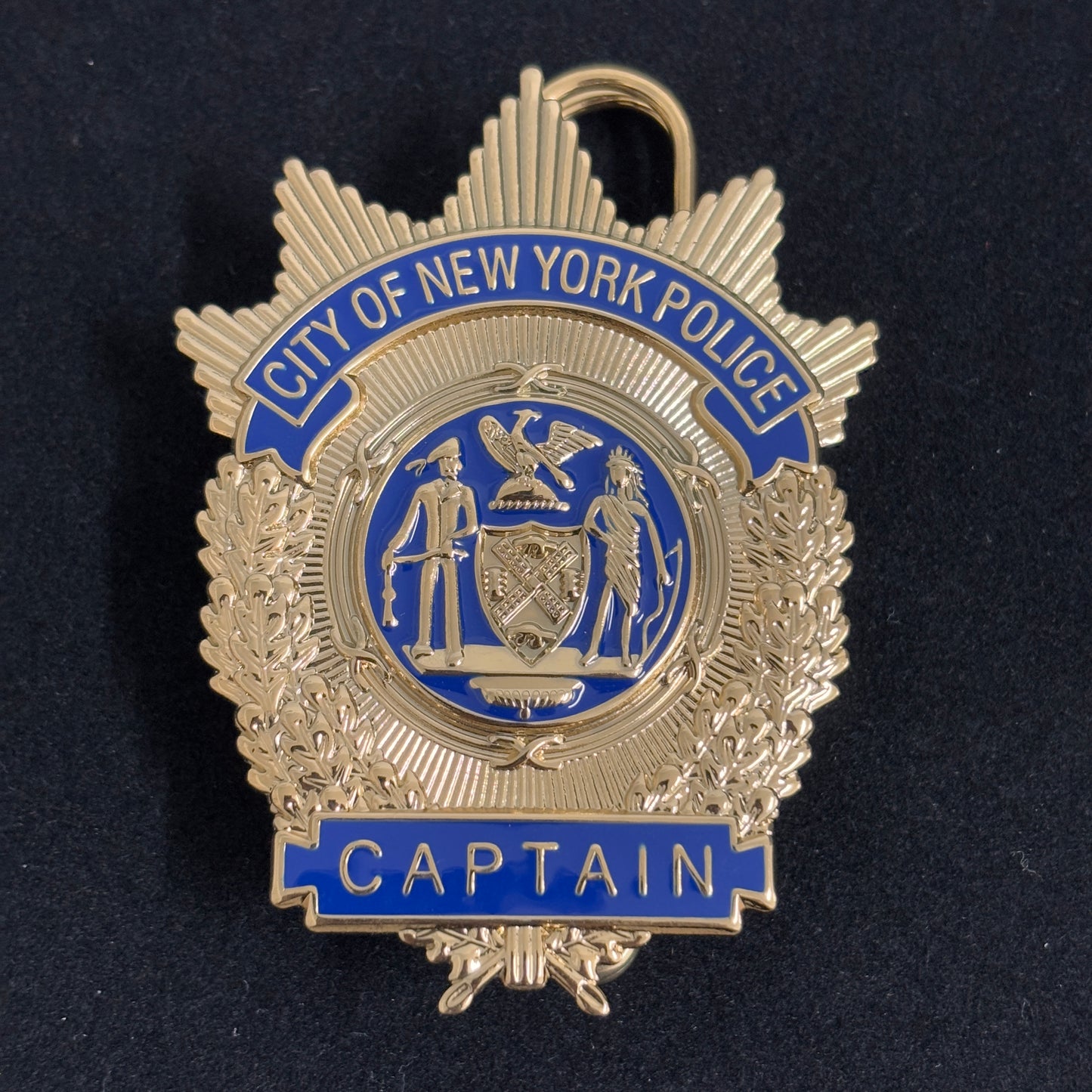 NYPD New York Polizei Captain Abzeichen Replik Cosplay Film Requisiten