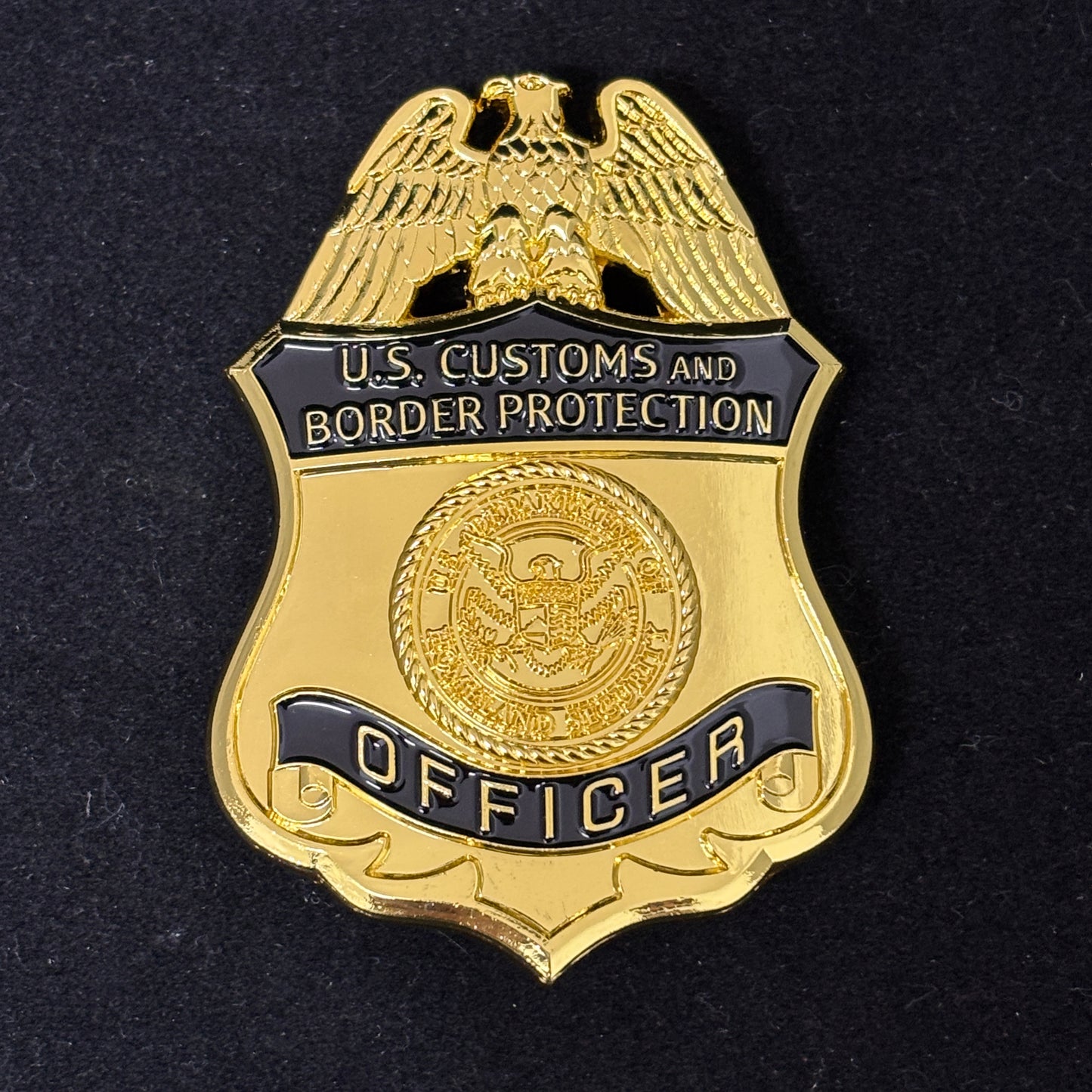 US CBP Officer Zoll- und Grenzschutzabzeichen Replik, Filmrequisiten