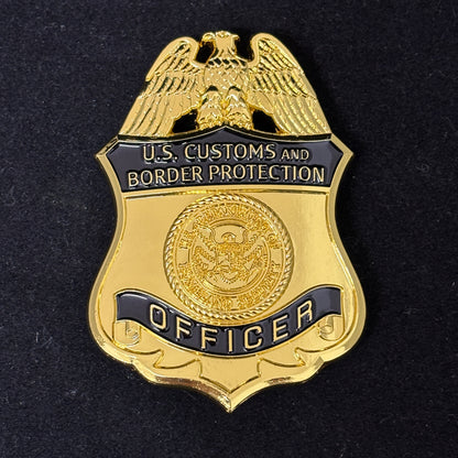 US CBP Officer Zoll- und Grenzschutzabzeichen Replik, Filmrequisiten
