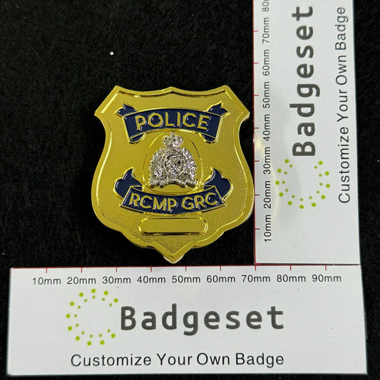 CANADA POLICE RCMP GRC Customizable Number Movie props