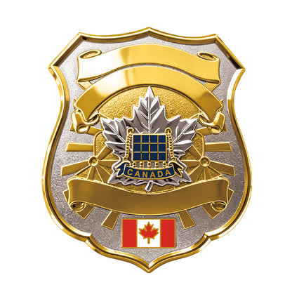 ASFC-CBSA Canada Retired Badge – Custom Number & Text Movie props | Pre-Sale