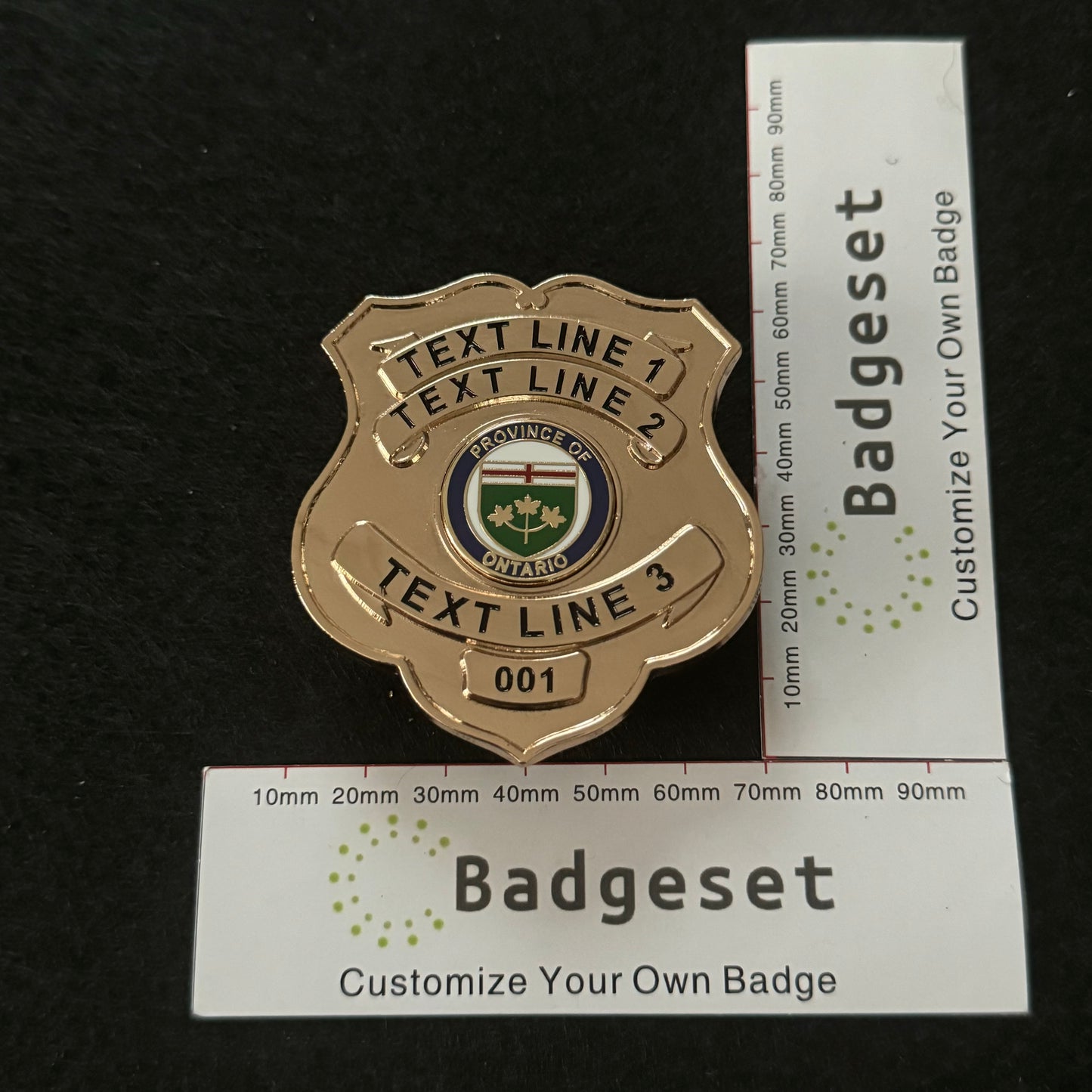 Customizable Badge BA49