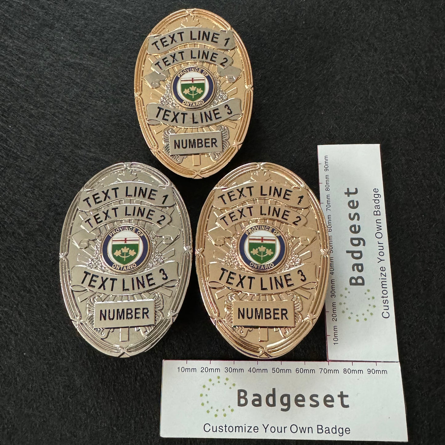 Customizable Badge BA50