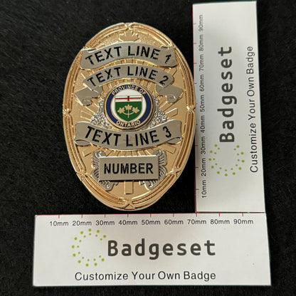 Customizable Badge BA50