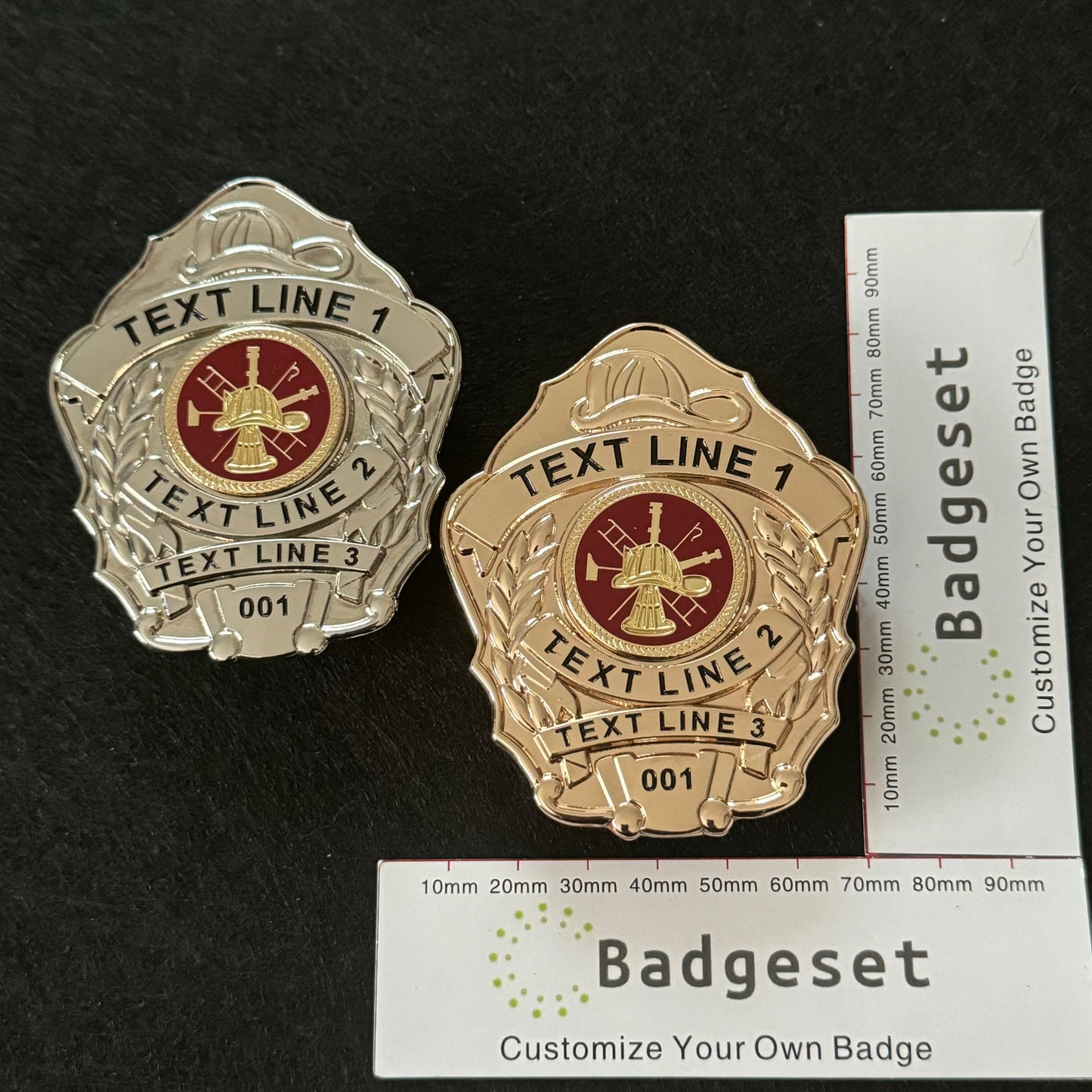 Customizable Badge BA55