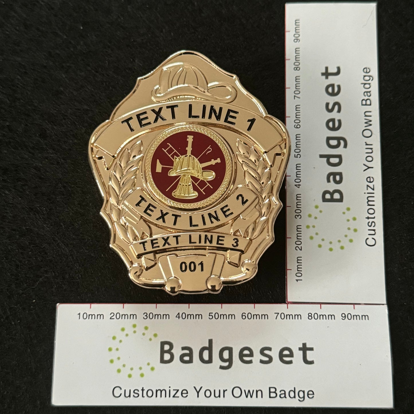 Customizable Badge BA55