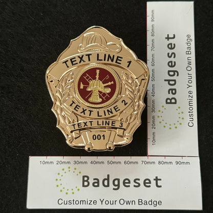Customizable Badge BA55