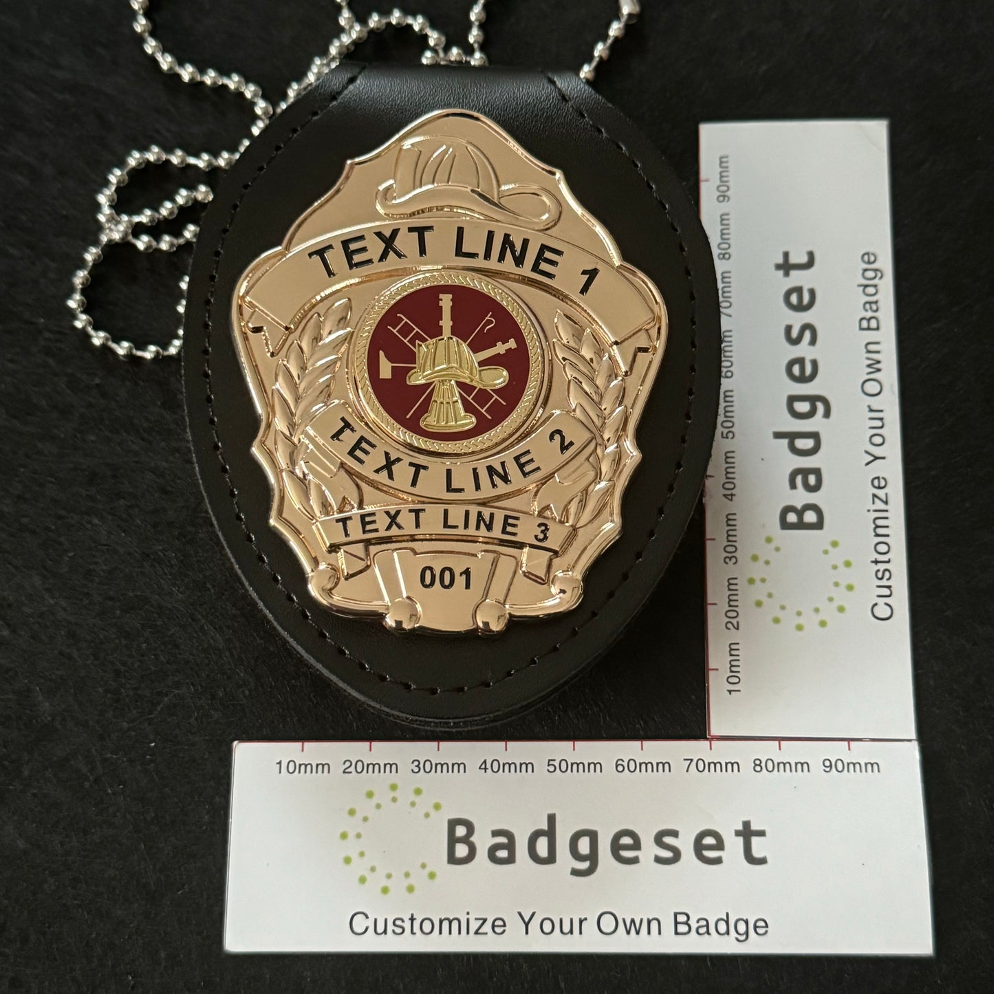 Customizable Badge BA55