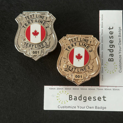 Customizable Badge BA56