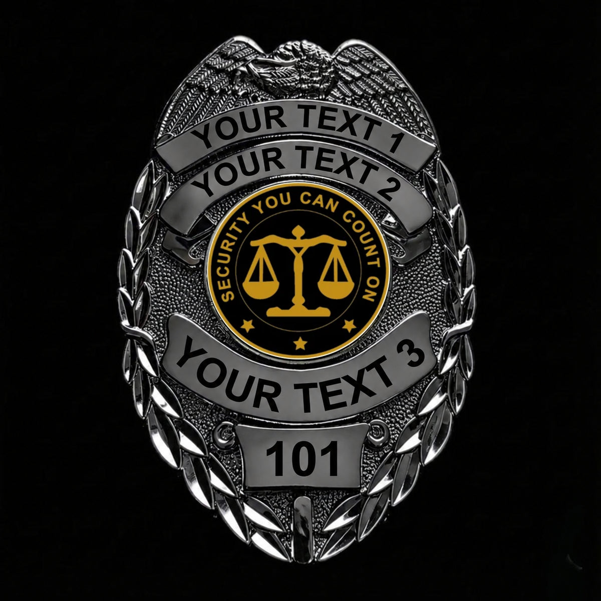 Customizable Badge BA01