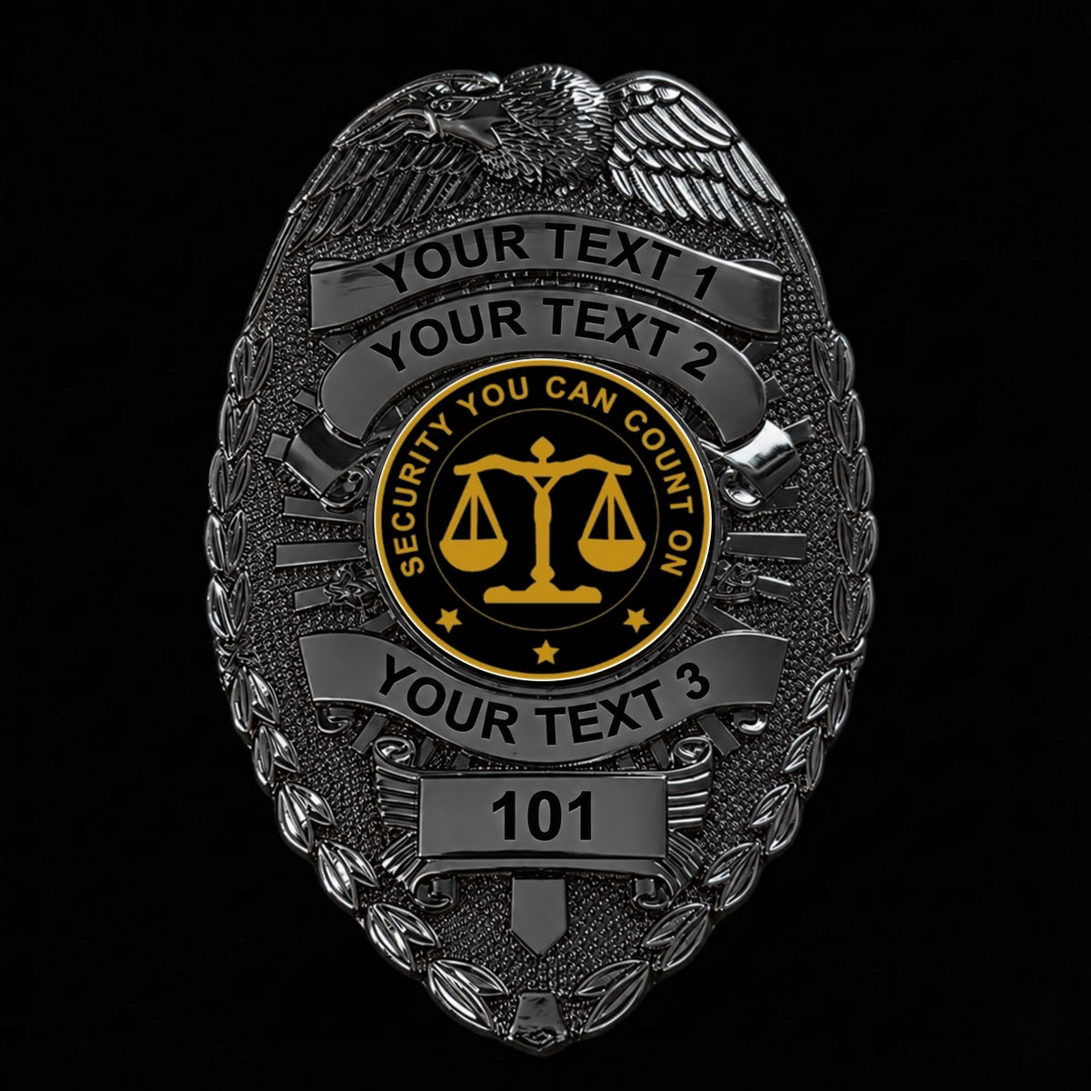 Customizable Badge BA12