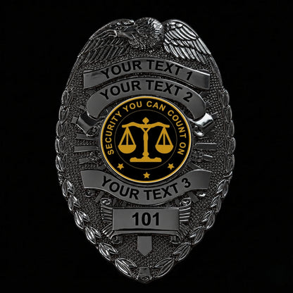 Customizable Badge BA12