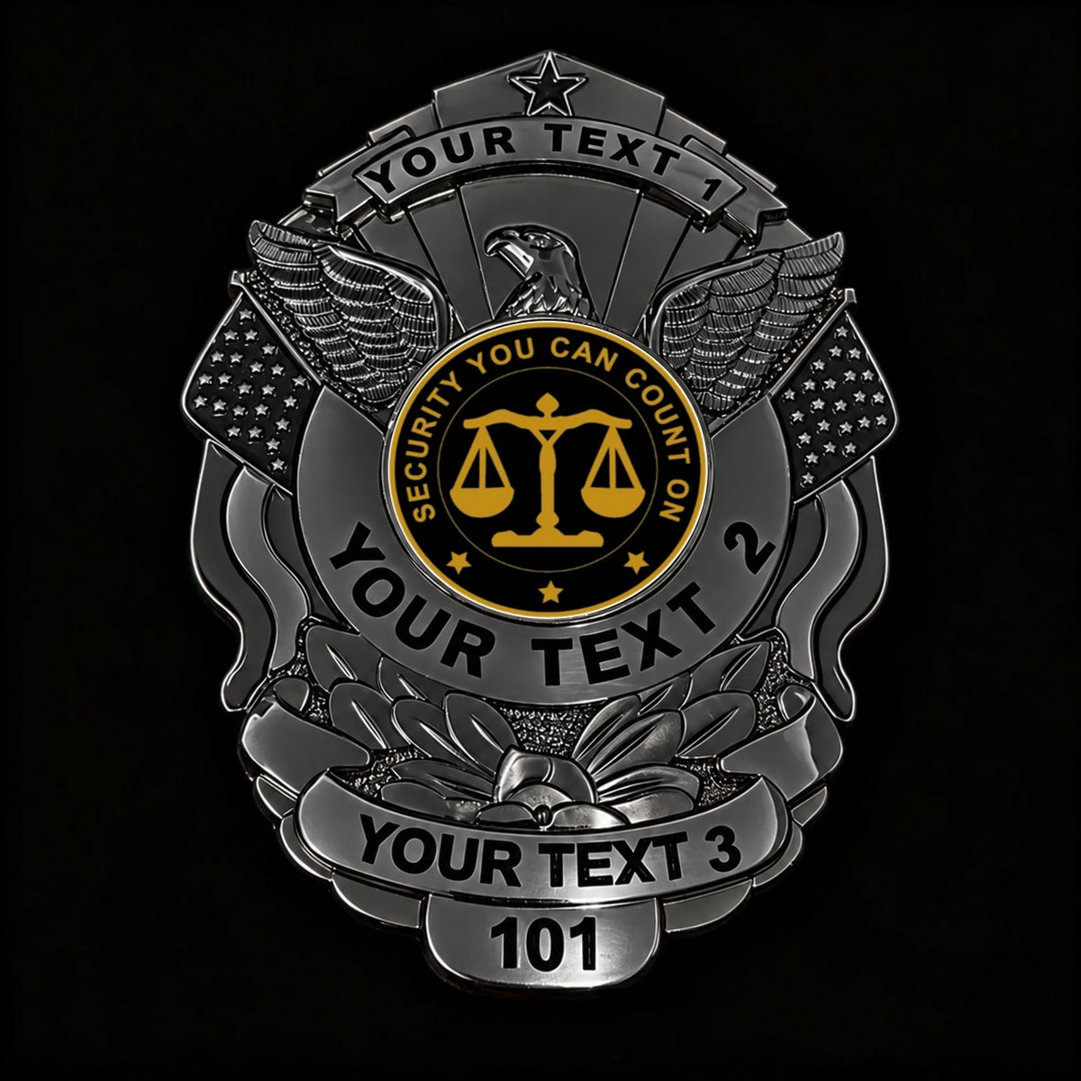 Customizable Badge BA23