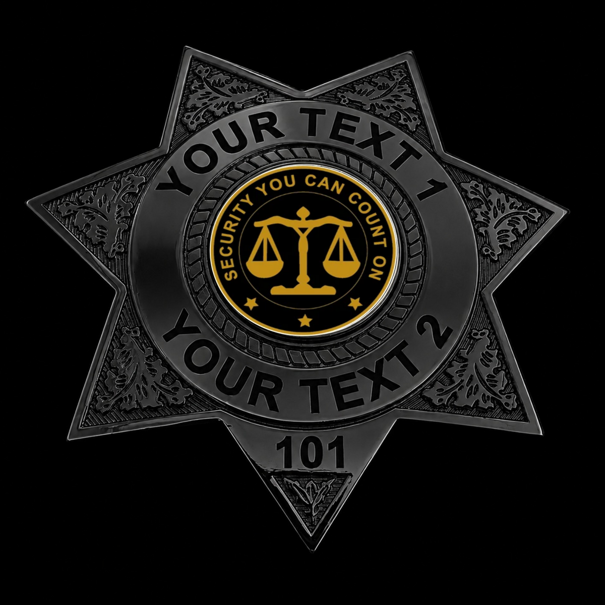 Customizable Badge BA24