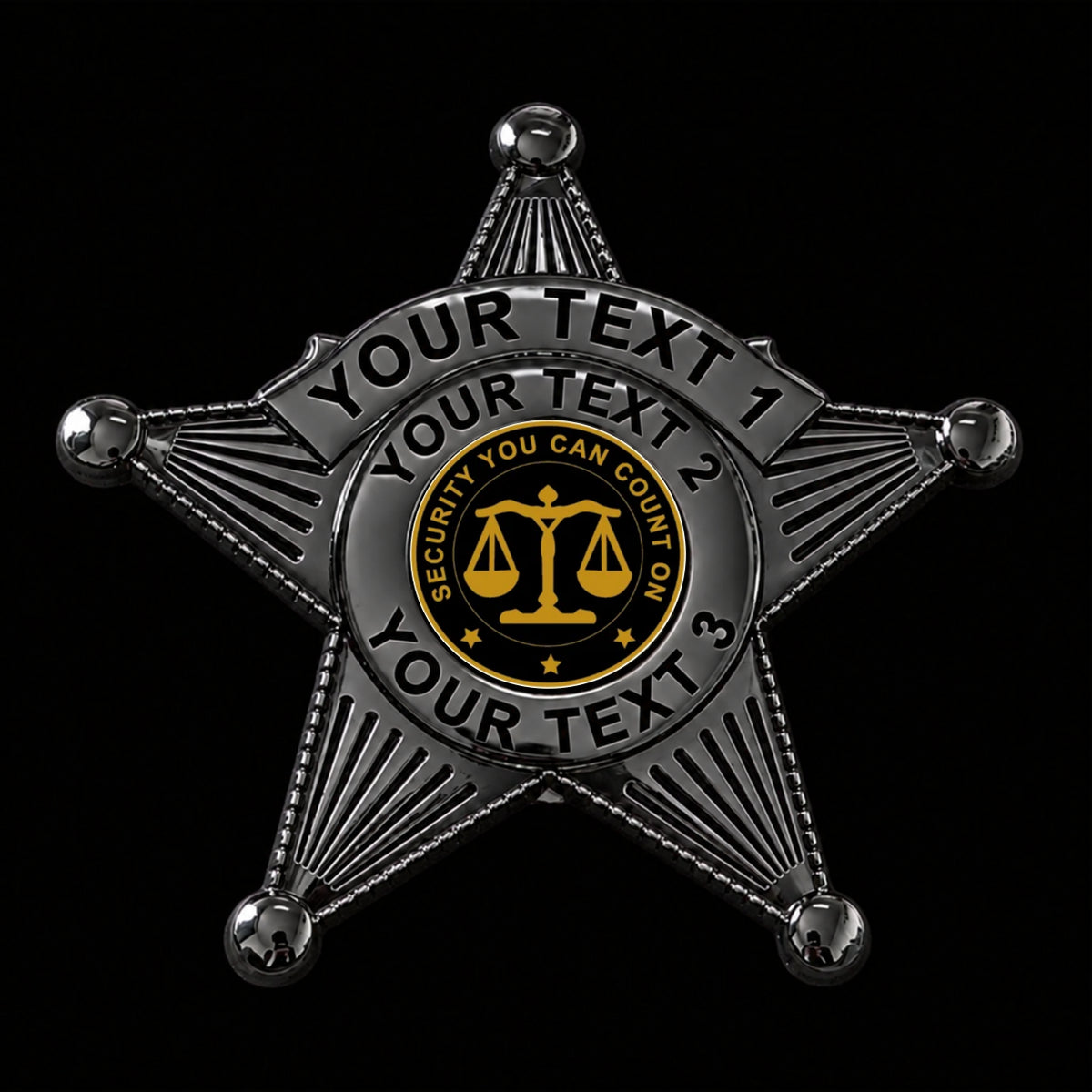 Customizable Badge BA31