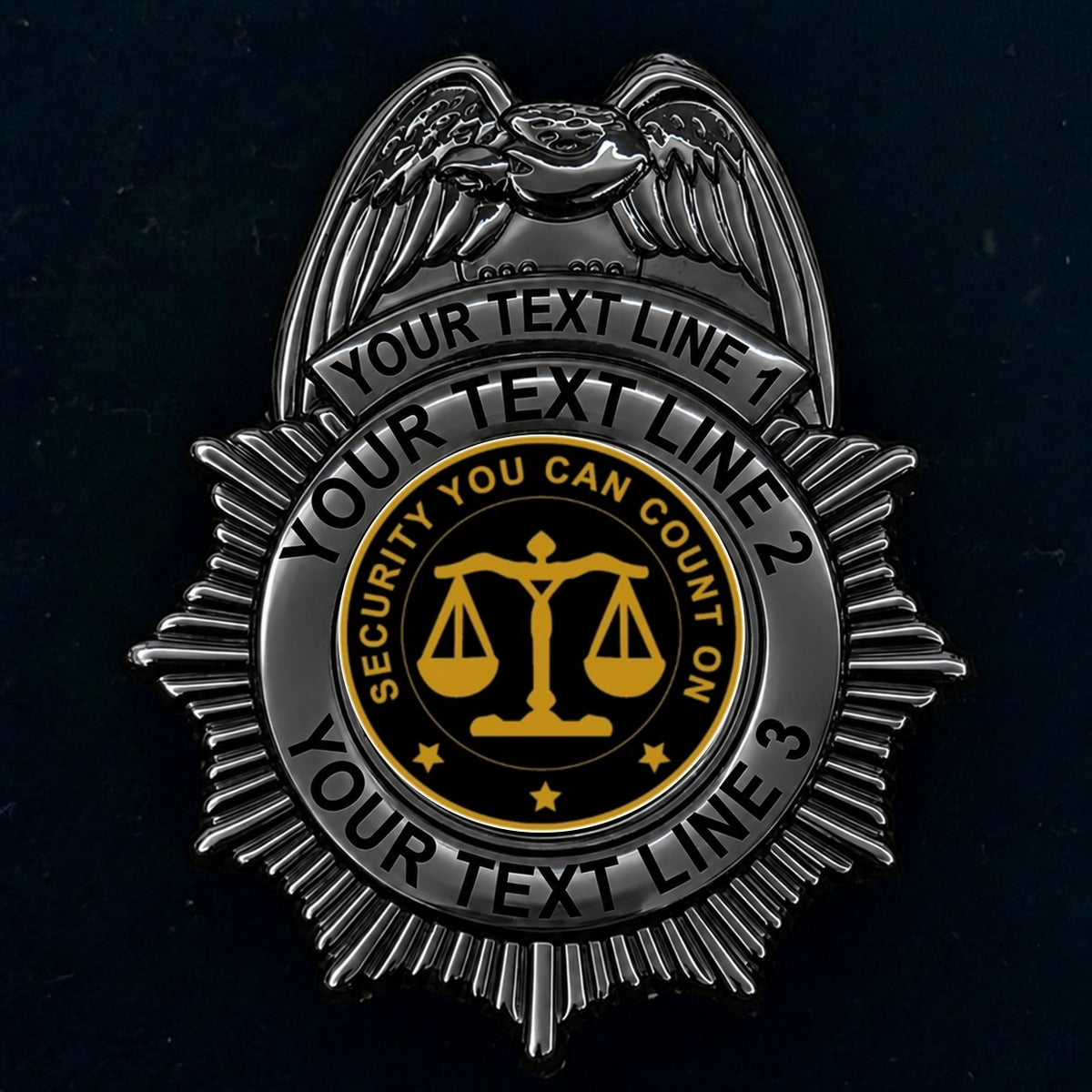 Customizable Badge BA32