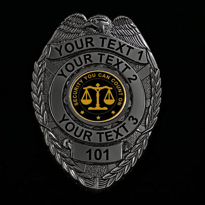 Customizable Badge BA34