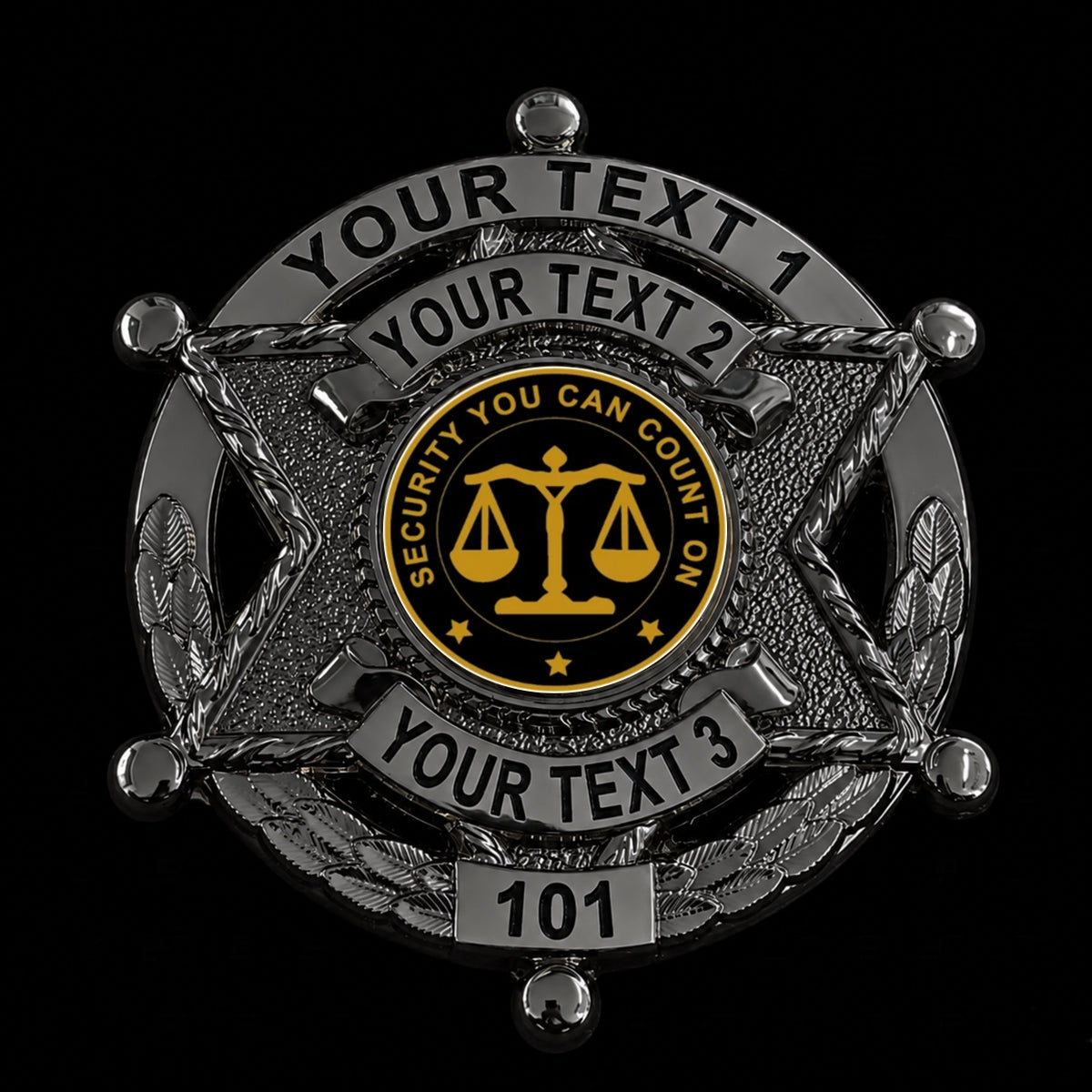 Customizable Badge BA36