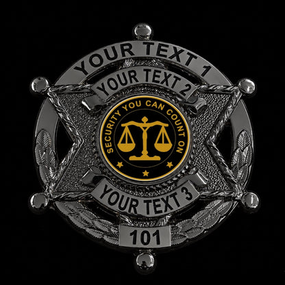 Customizable Badge BA36