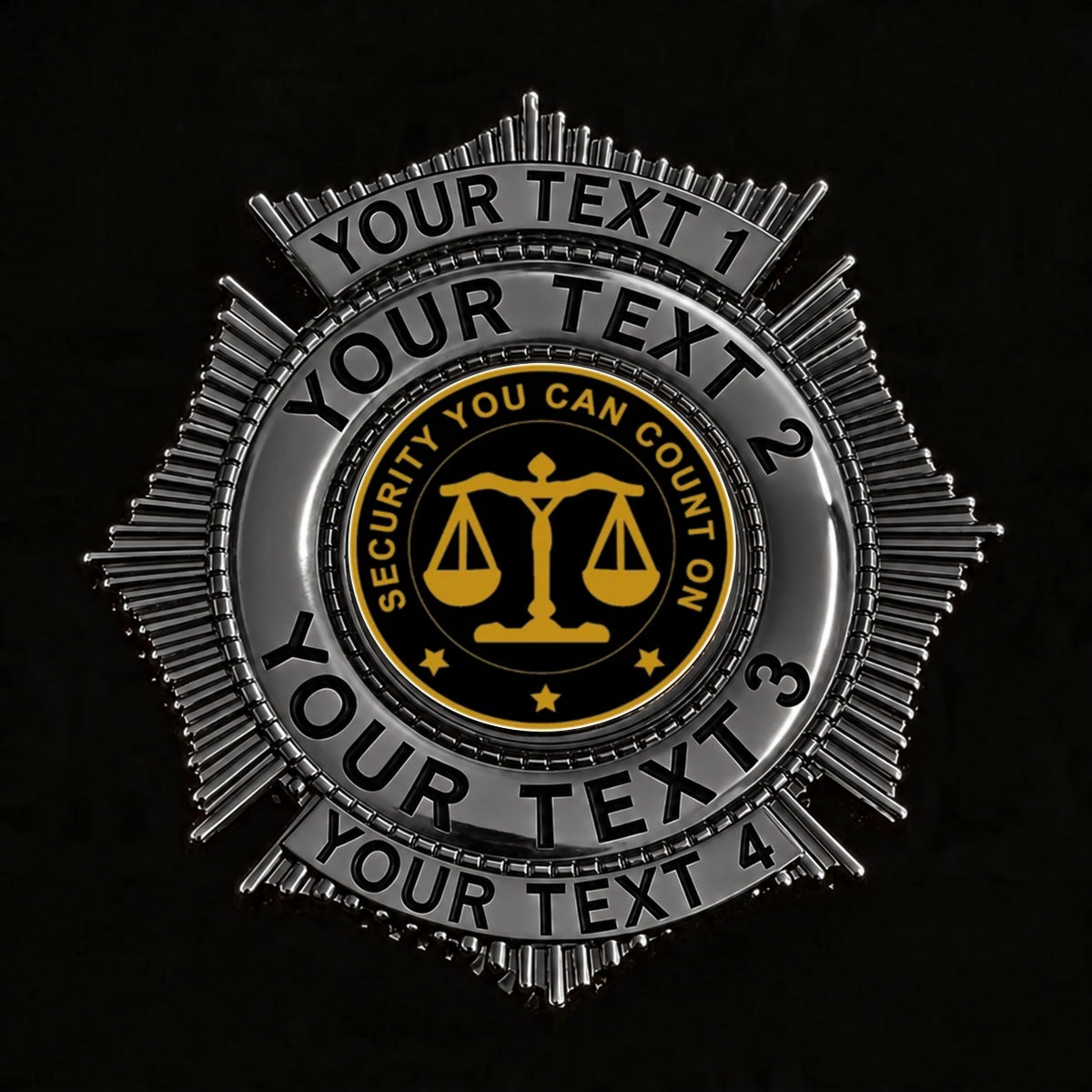 Customizable Badge BA38