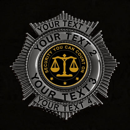 Customizable Badge BA38